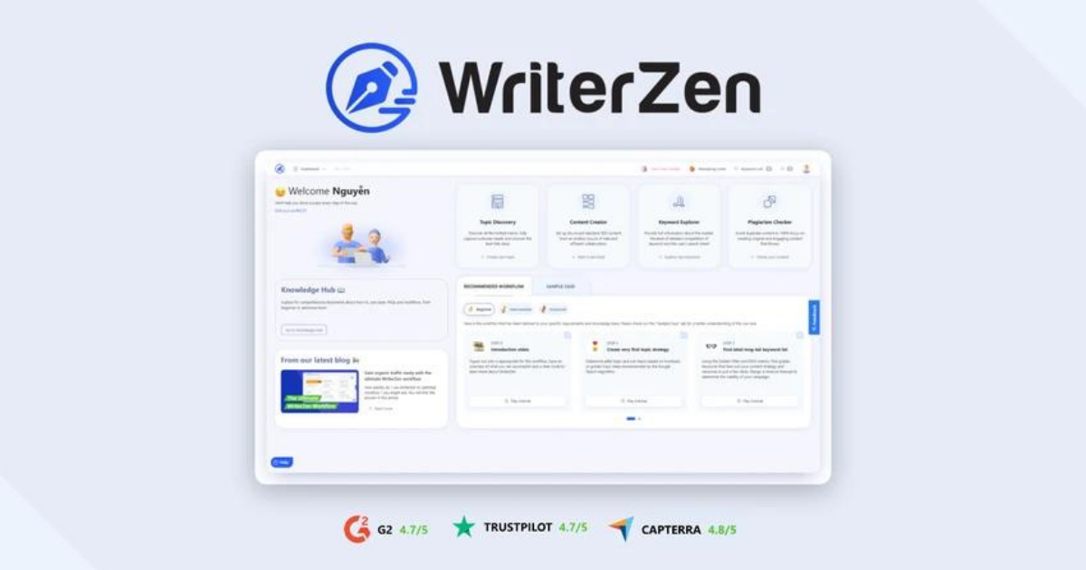 You are currently viewing WriterZen Review: Appsumo Lifetime Deal for $69.00 