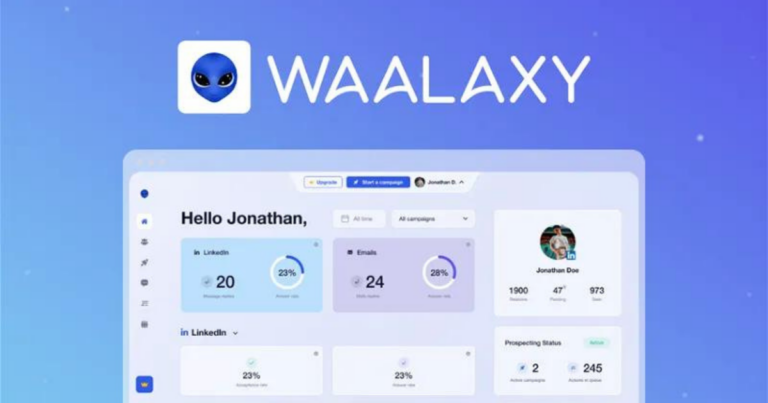 Read more about the article Waalaxy Review: Appsumo Lifetime Deal for $59.00