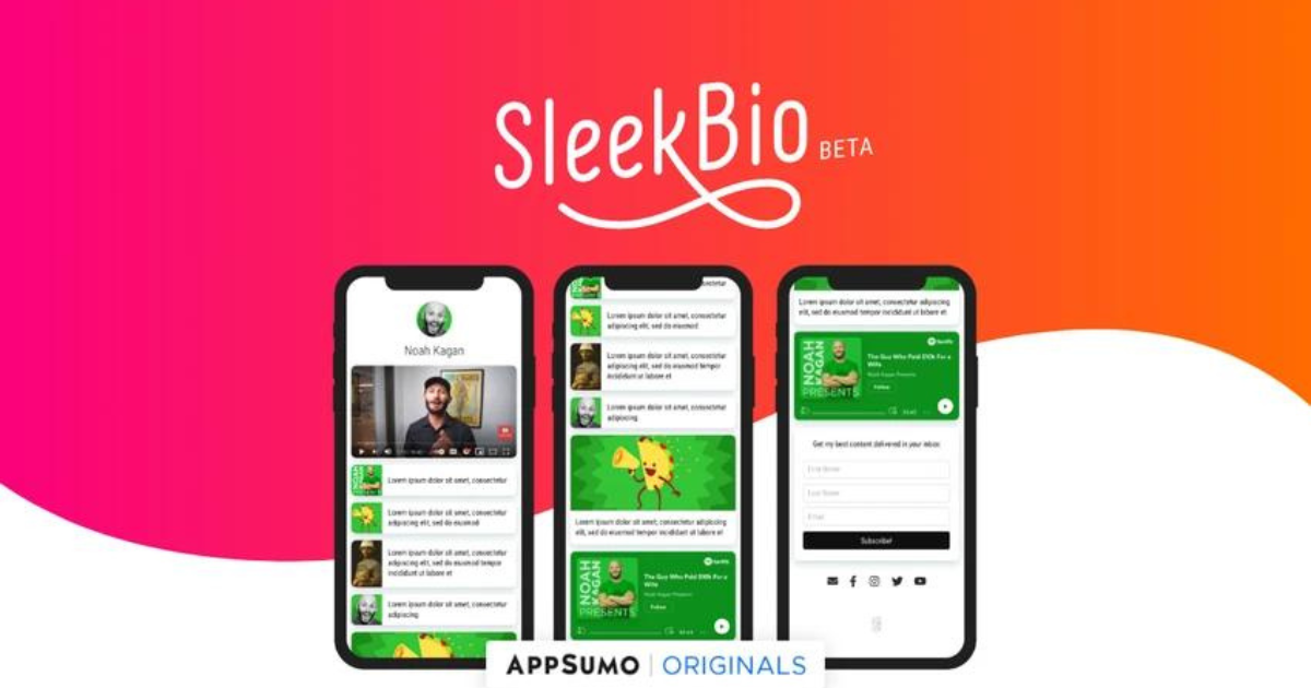 You are currently viewing SleekBio Review: Appsumo Lifetime Deal for $19.00 