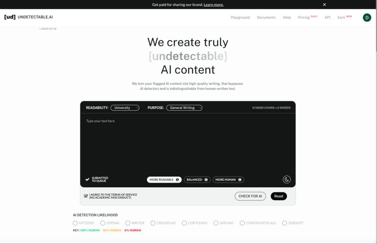 Read more about the article Undetectable.AI: Best AI Detector?